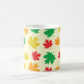Mug Colorful Autumnal Leafs - Nature Pattern (Centre)