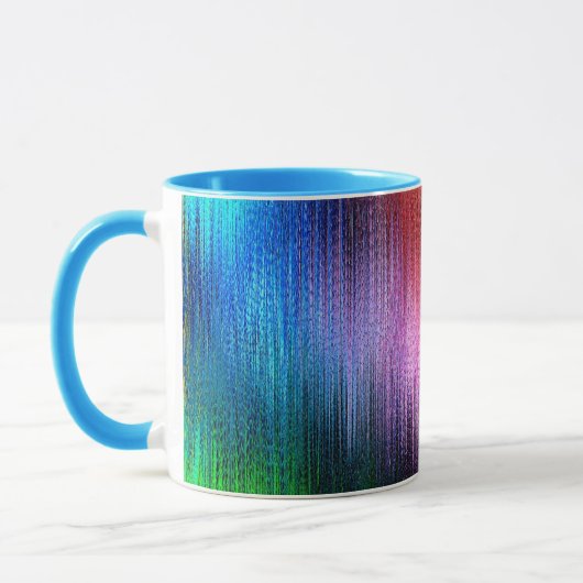 Mug Colorful Background Pattern (Gauche)