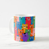 Mug Colorful cats (Devant gauche)