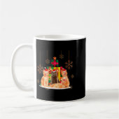 Mug Colorful Christmas Lights Cat Christmas Pajamas Ch (Gauche)
