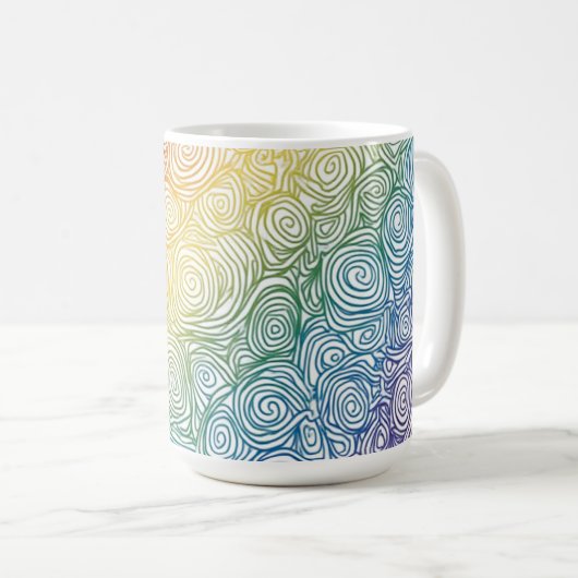 Mug Colorful circles (Devant droit)