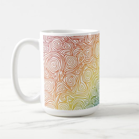 Mug Colorful circles (Gauche)