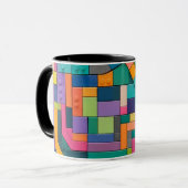 Mug Colorful Circuitry (Devant gauche)