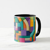 Mug Colorful Circuitry (Devant droit)