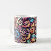 Mug Colorful doodle (Devant gauche)