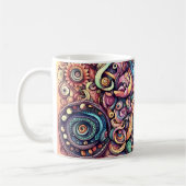 Mug Colorful doodle (Gauche)