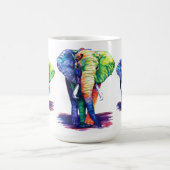 Mug Colorful elephant (Centre)