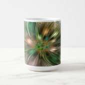 Mug Colorful Fantasy Modern Abstract Fractal Flower (Centre)