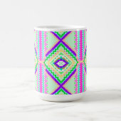 Mug Colorful Geometric Boho Pattern (Centre)