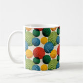 Mug Colorful Golf Ball Pattern (Gauche)