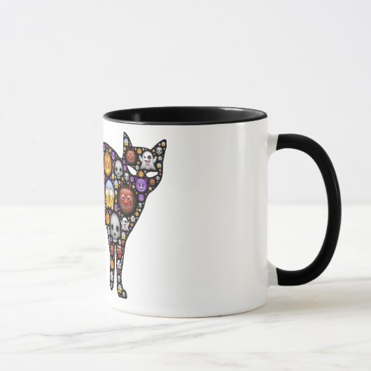 Mug Colorful Halloween Cat (Droite)