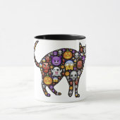 Mug Colorful Halloween Cat (Centre)
