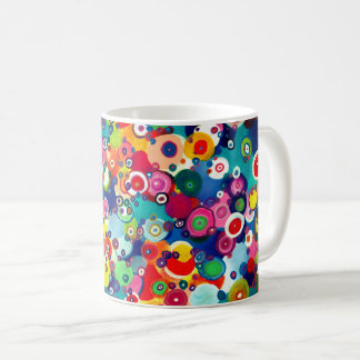 Mug Colorful Happy Little Circles Oeuvre originale