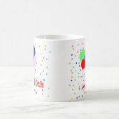 Mug Colorful Joyeux 70e Anniversaire Ballons (Centre)