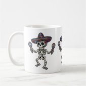 Mug Colorful Mexican Skeleton (Gauche)
