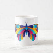 Mug Colorful Modern Butterfly Vibrant Wings (Centre)