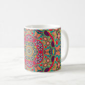Mug Colorful Ornate Kaleidoscope Mandala Pattern (Devant droit)