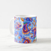 Mug Colorful paisible sans couture motif (Devant gauche)