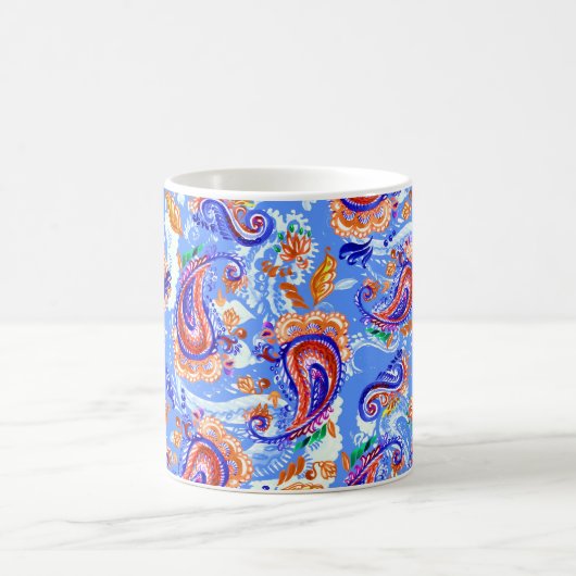 Mug Colorful paisible sans couture motif (Centre)
