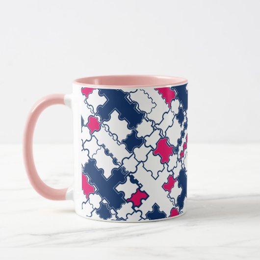 Mug Colorful pattern (Gauche)