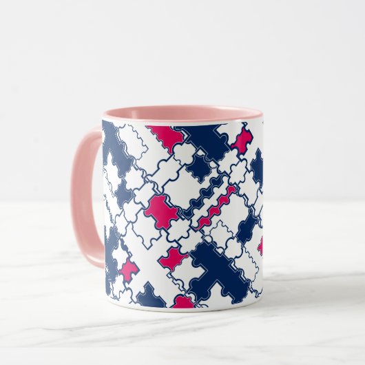 Mug Colorful pattern (Devant gauche)