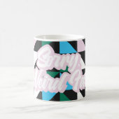 Mug Colorful Patterned Désolé, Fart bizarre drôle (Centre)