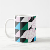 Mug Colorful Patterned Désolé, Fart bizarre drôle (Gauche)