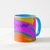 Mug colorful　rainbow (Devant droit)