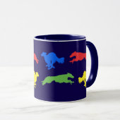 Mug Colorful Silken Windhounds  (Devant droit)