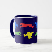 Mug Colorful Silken Windhounds  (Devant gauche)