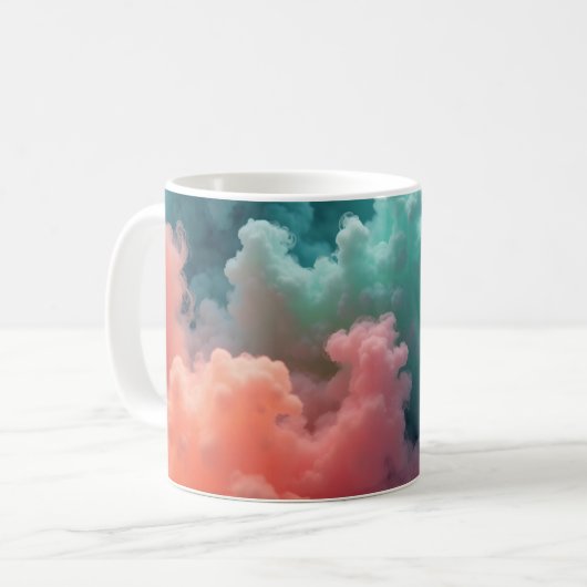 Mug Colorful Swirled Clouds  (Devant gauche)