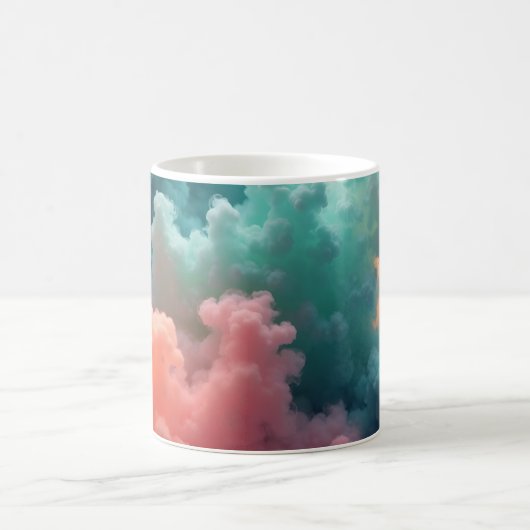 Mug Colorful Swirled Clouds (Centre)