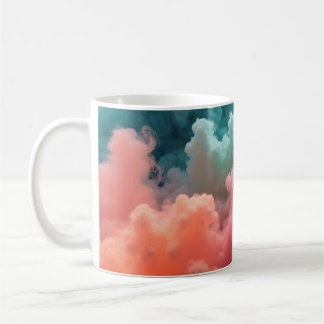 Mug Colorful Swirled Clouds 