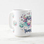 Mug Colorful Taurus Bull Zodac Astrology (Devant gauche)