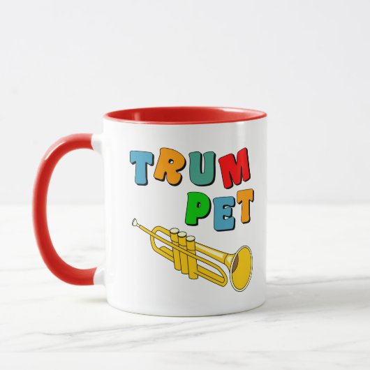 Mug Colorful trumpet (Gauche)