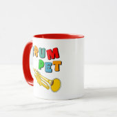 Mug Colorful trumpet (Devant gauche)