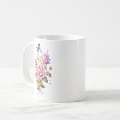 Mug Colorfull, noir et blanc de Rose (Devant gauche)