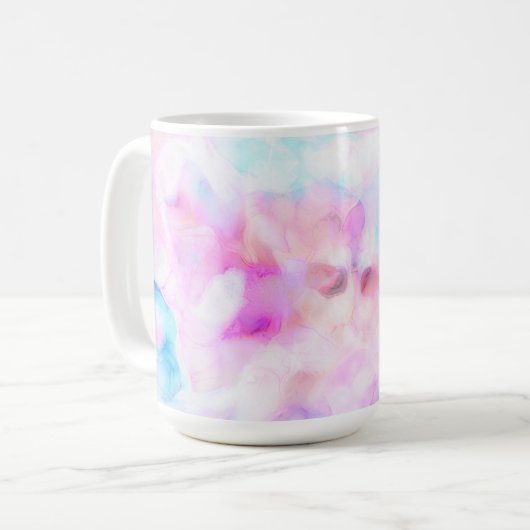 Mug Coloris d'aquarelle en coton (Devant gauche)