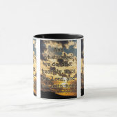 Mug Colossiens 3:23 KJV Bible Verse Pic Deux Tons (Centre)
