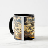 Mug Colossiens 3:23 KJV Bible Verse Pic Deux Tons (Devant gauche)