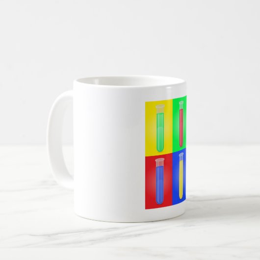 Mug Colourful Test Tubes (Devant gauche)