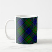 Mug Colquhoun tartan bleu vert plaid (Gauche)