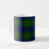 Mug Colquhoun tartan bleu vert plaid (Devant gauche)