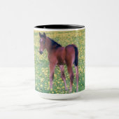 Mug Colt dans le champ de Dandelion (Centre)