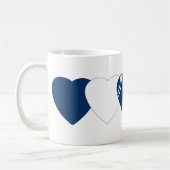 Mug Colts d'Indianapolis Football Coeur Design (Gauche)