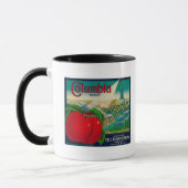 Mug Columbia Apple Crate LabelYakima, WA (Gauche)