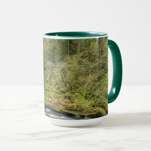 Mug Columbia River Gorge, Ponytail Falls (Devant droit)