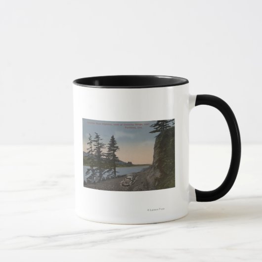 Mug Columbia River (Oregon) - Autoroute à l'ouest de l (Droite)