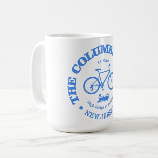 Mug Columbia Trail (cyclisme) (Devant gauche)