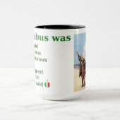 Mug Columbus était ITALIEN (Centre)